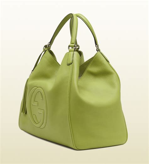 green bags gucci|gucci handbags in green leather.